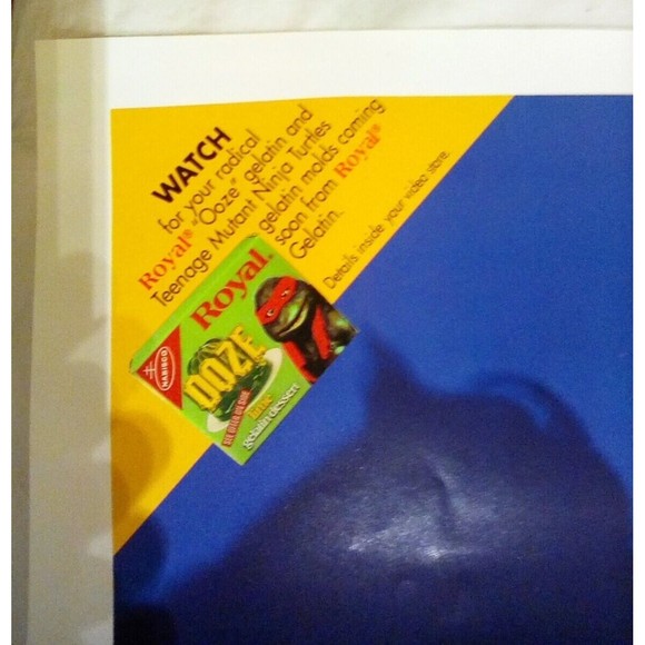 1991 teenage mutant ninja turtles 2 the secret of the ooze movie poster - Picture 3 of 6